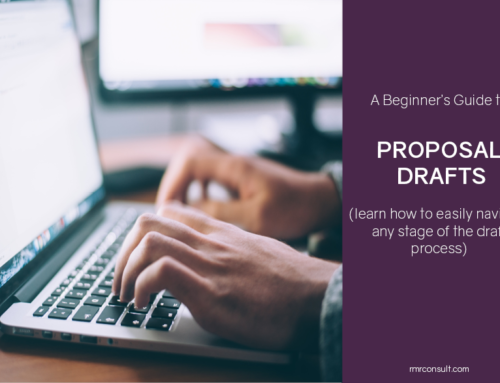 A Beginner’s Guide to Proposal Drafts