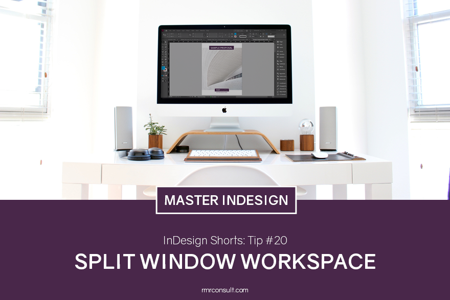 InDesign Shorts: Tip #20 – Split Window Workspace